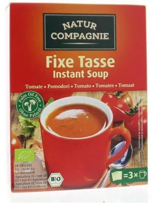 Productafbeelding van Natur Compagnie Fixe Tasse Instant Soep Tomaat  (60 gr)