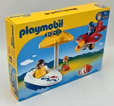 Produktbild von PLAYMOBIL 1.2.3 6050, Flughafen & Flugzeug, 1,5 Jahr(e), Mehrfarbig