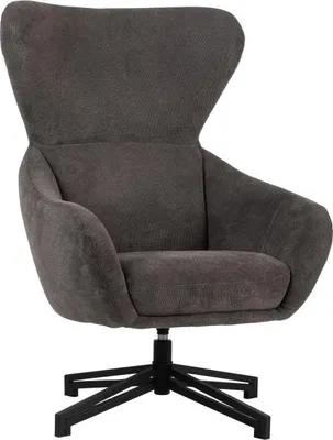 Produktbild von Ohrensessel Marconia dark grey drehbar