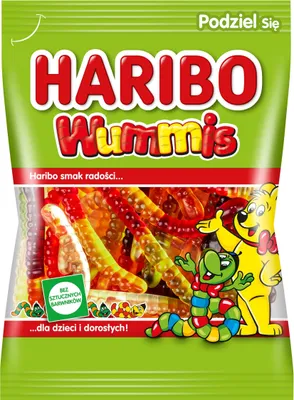 Obrázek produktu pro Želé Haribo Wummis – měkké a ovocné 175 g