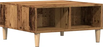 Produktbild von vidaXL Couchtisch Altholz-Optik 60x60x30 cm Holzwerkstoff