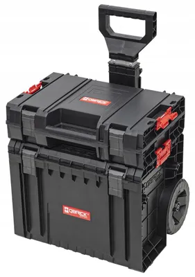 Produktbild von Qbrick System PRO Mobiler Werkstattwagen mit Rädern IP54