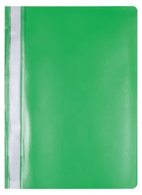 Image de Fournitures de bureau : classeurs A4 à couverture souple, verts