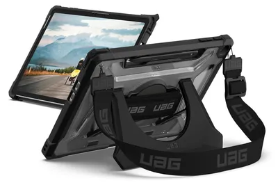 Imagen del producto de Funda Urban Armor Gear UAG Plasma Series para tablet, resistente, color  y blanco, compatible con Microsoft Surface Pro for Business (12 pulgadas)