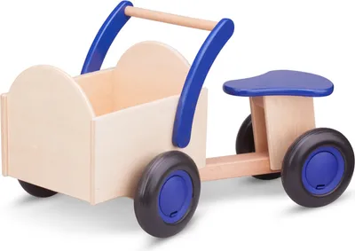 Produktbild von New Classic Toys 11403, 1,5 Monat( e), 4 Rad/Räder, Blau, Holz