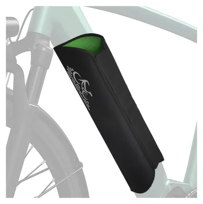 Immagine prodotto di Custodia protettiva in neoprene per batteria di e-bike, colore nero, circonferenza da 30 a 41 cm, per protezione dal freddo e dallo sporco