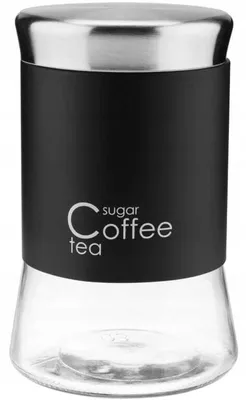 Obrázok produktu pre Čierna sklenená nádoba na korenie 1000 ml
