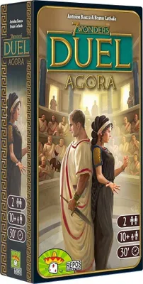 Produktbild von Repos Production 7 Wonders Duel Agora, Brettspiel, Krieg, 10 Jahr(e)