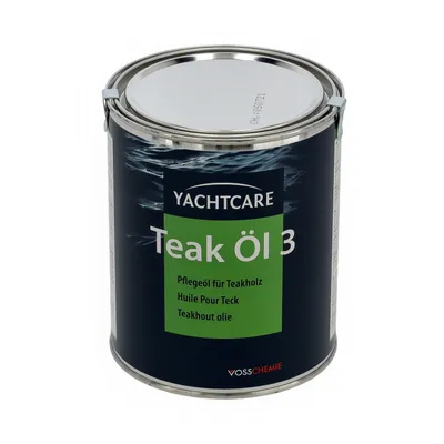 Produktbild von YACHTCARE Teak-Öl 3, Hochwertiges Naturöl für Teakholz 1,0 l
