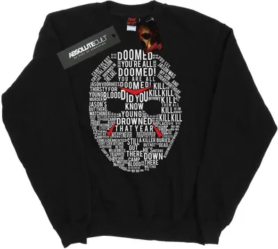Produktbild von Friday 13th - Sweatshirt für Herren BI23672 (M) (Schwarz)