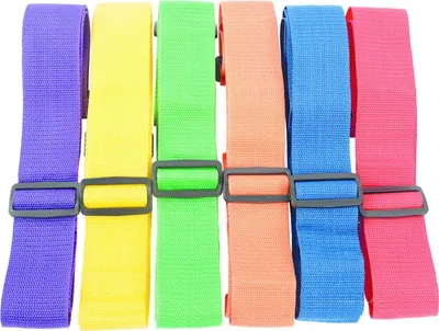 Image de Megaform bandes d'équipe réglables 6 pièces jaune jeu de sport