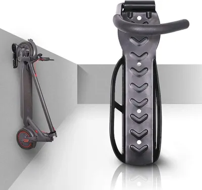 Produktbild von Fahrradhalterung für Wandmontage – Vertikal – Tragfähigkeit 30 kg – Schwarz