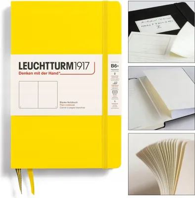 Produktbild von LEUCHTTURM1917 Notizbuch Hardcover B6 glatt