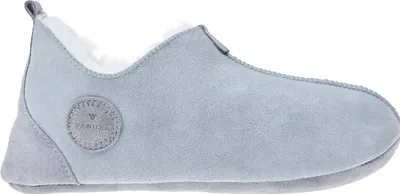 Immagine prodotto di Vanuba - Pantofole da donna Oxford in pelle di agnello e lana D019 grigio-bianco, misura 38 EU