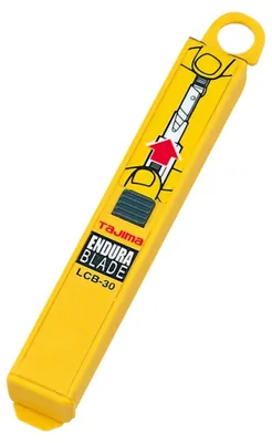 Produktbild von Tajima Ersatzklingen ENDURA 9 mm 10 Stück in Spender für Tapete Folie und Pappe