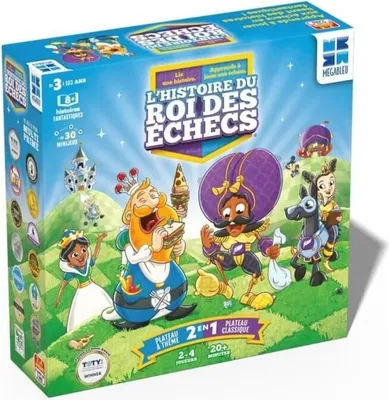 Productafbeelding van Leerzaam spel: Het verhaal van de Koning van het Schaken, Megableu
