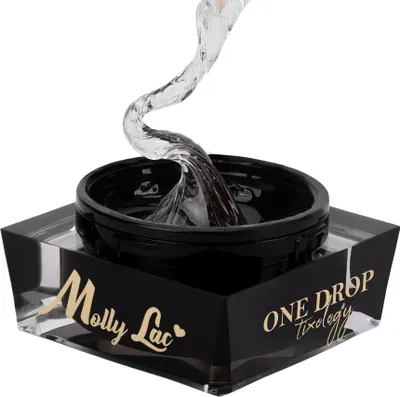 Obrázok produktu pre MollyLac One Drop Tixology Ice Glass 15 g tixotropný gél na budovanie