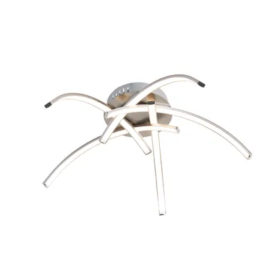 Produktbild von Design plafondlamp staal incl. LED - Faleri Design Schlafzimmerlampe Innenbeleuchtung Leuchte / Lampe