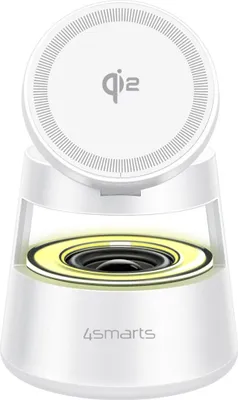 Image de 4smarts Qi2 Charging Station Aura Sound weiß (541535)