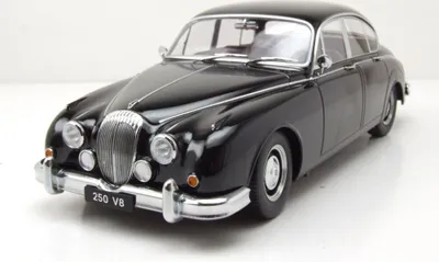 Produktbild von KK Scale 181031 Daimler 250 V6 LHD 1962 schwarz 1:18