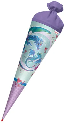 Image de ROTH 677468 Schultüte Drachenliebe - rund, 70 cm