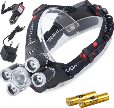 Obrázek produktu pro BAILONG Čelovka LED CREE XM-L T6 4x XPE