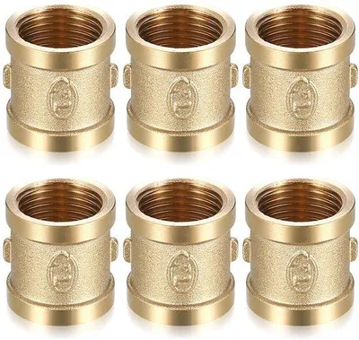 Produktbild von Messing Koppeling 1/2 Zoll - Doppelgelenkige X - Korrosionsbeständig - Dauerhaft - Leicht zu Installieren - Fitting