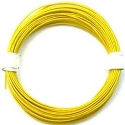 Productafbeelding van Siliconenkabel, 2,5 mm², 1 meter (geel)