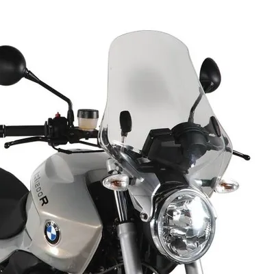 Immagine prodotto di Parabrezza Givi 147AG trasparente 495 mm x 460 mm H/W senza staffa, con ABE per BMW R 1200