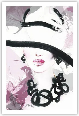 Produktbild von Poster - Poster ohne Rahmen - Frau Abstraktion - 61x91,5 cm - Wand Bild - Wanddeko - Wandbilder - Kunstposter - Wandposter - Bilder - Kunstdruck - Wanddekoration - Wandbild - P2XPA61x91-3690