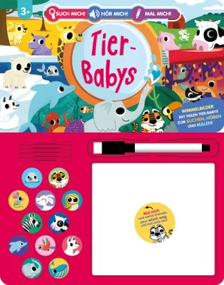 Produktbild von Such mich! Hör mich! Mal mich! Tier-Babys