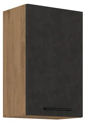 Produktbild von Vigo Hängeschrank 45 cm Eiche Lancelot Matera Grau Küchenzeile Küchenblock Küche