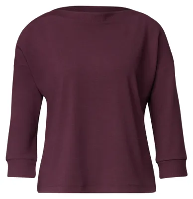 Produktbild von Street One LTD QR u-boat shirt w.rib coll rustic rouge 36