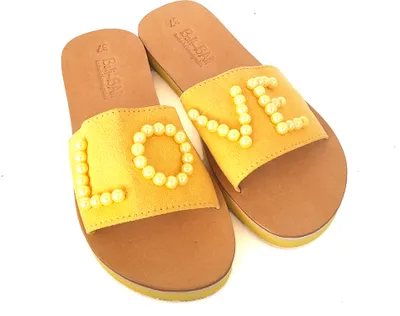 Produktbild von Bali-BAli LOVE Gelb Textil/Synthetik Größe: 37 Schmal