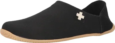 Produktbild von Living Kitzbühel Pantoffel Kreuz & Lederkappe Schwarz Walk Größe: 36 Normal