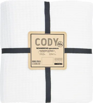 Zdjęcie produktu dla done.® Koc domowy „CODY” 400 g/m²