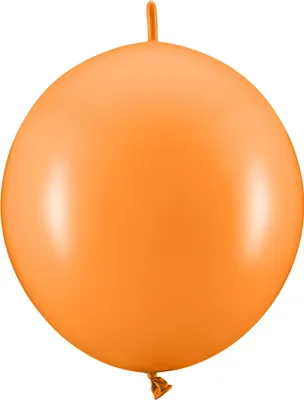 Produktbild von Latexballon 28 cm Verbindungsballon Pastell Mandarinen Orange | 20 Stück