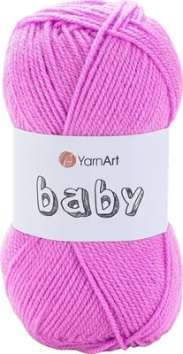 Produktbild von Yarn Art Baby 635 Light Lilac Strickgarn