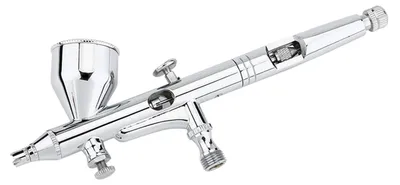 Produktbild von Airbrushpistole Spritzpistole Airbrush-Set - Doppelwirkung - 0,2 mm, 0,3 mm und 0,5 mm Nadeln - Für Torte, Modellbau und Tattoo
