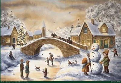 Produktbild von Adventskalender "An der Brücke"
