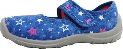 Immagine prodotto di Scarpe di marca Fischer Pantofola per bambina Boogy in blu, misura 33