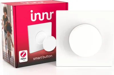 Productafbeelding van Innr Draadloze Dimmer voor Slimme Lampen - Smart Remote - Zigbee Schakelaar voor Dimmen en Tunen van Slimme Lampen