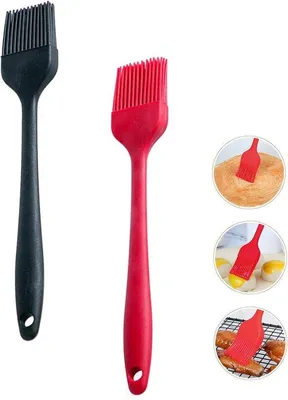 Immagine prodotto di Spazzola in silicone - resistente al calore - 2 pezzi
