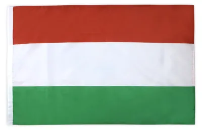 Ungarn-Flagge 90x60 cm, leichtes Polyester, Hülse