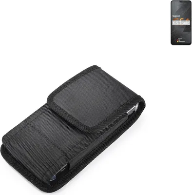 Produktbild von Holster Gürteltasche kompatibel mit Gigaset GS4 Holster Gürtel Tasche wasserabweisend Handy Hülle Schutz Hülle Outdoor schwarz K-S-Trade