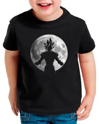 Produktbild von style3 Super Saiyan Warrior Kinder T-Shirt master dragon roshi z gt