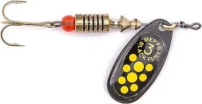 Obrázok produktu pre Mepps BLACK FURY black/yellow_yellow. 0/2g