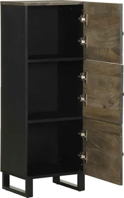 Produktbild von vidaXL Highboard 40x33x110 cm Massivholz Mango