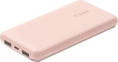 Produktbild von Belkin Powerbank 10000 mAh, USB-C, Rosa, Externer Akku