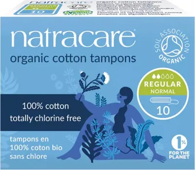 Produktbild von Natracare - Tampons Normal - 10 Stück